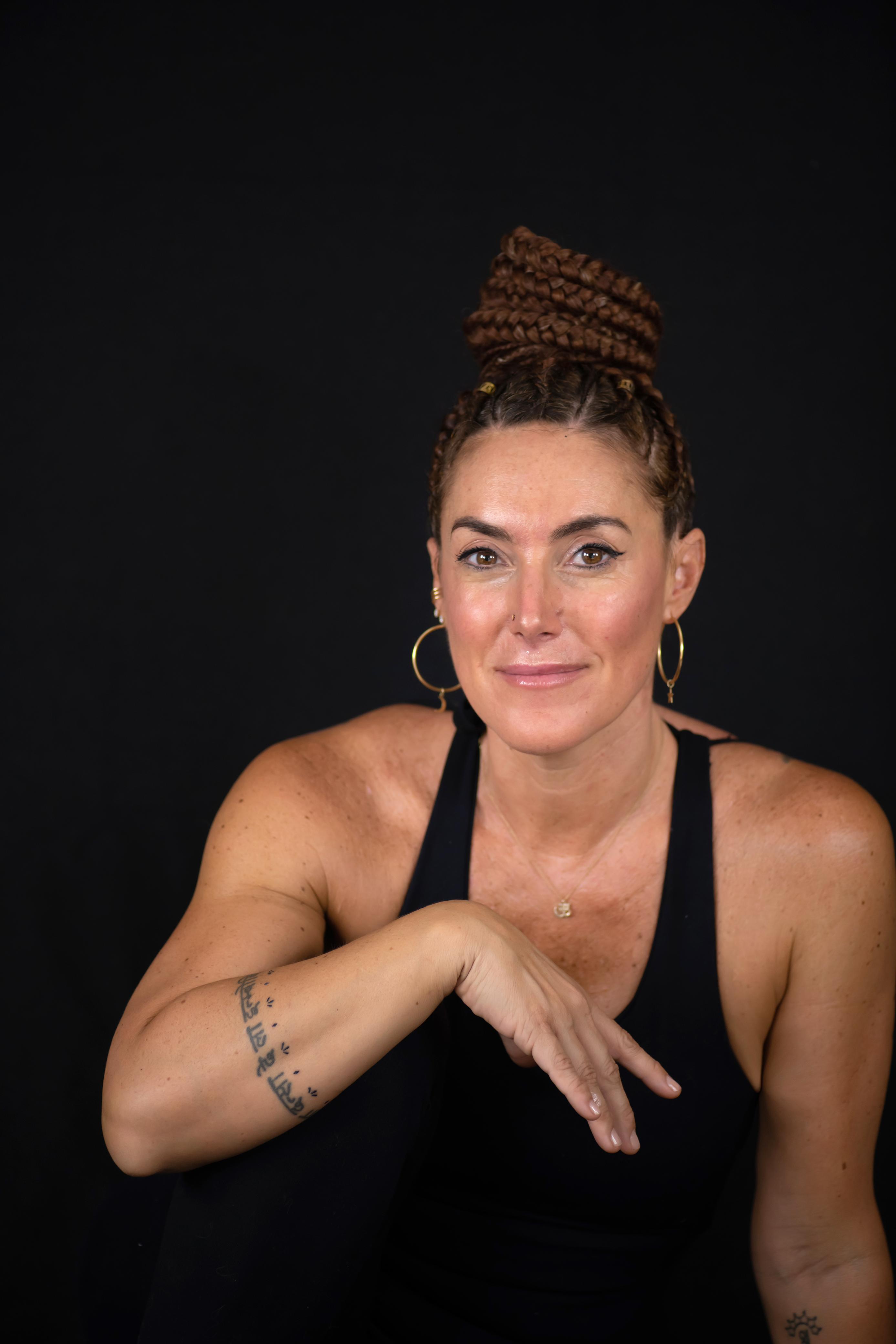Emma Marín, profesora de yoga
